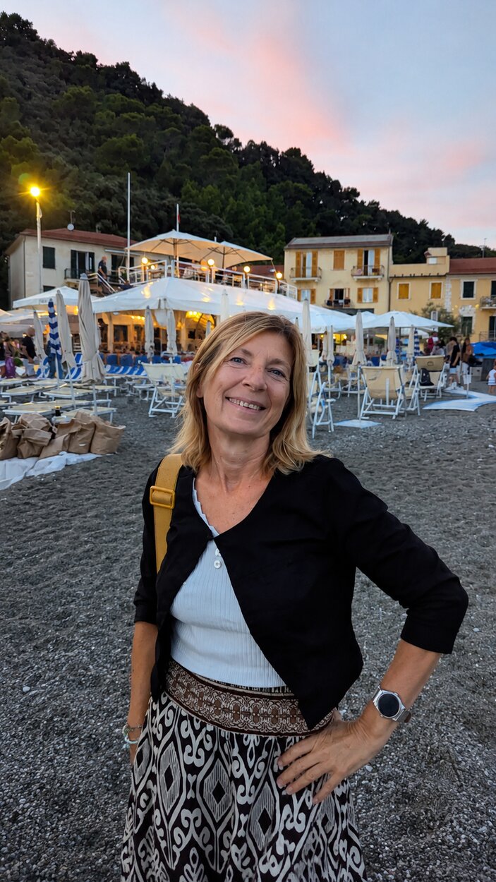 Laura, host di Casa Puggi Bogliasco