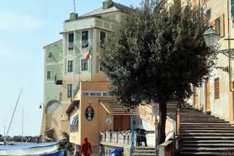 Vicoli e case colorate di Bogliasco